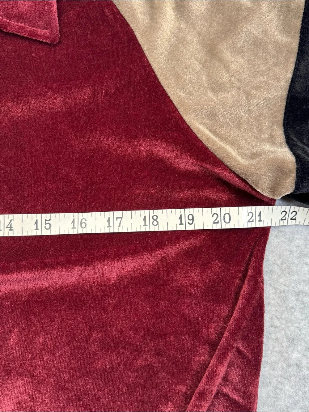 N/A luxurious burgundy